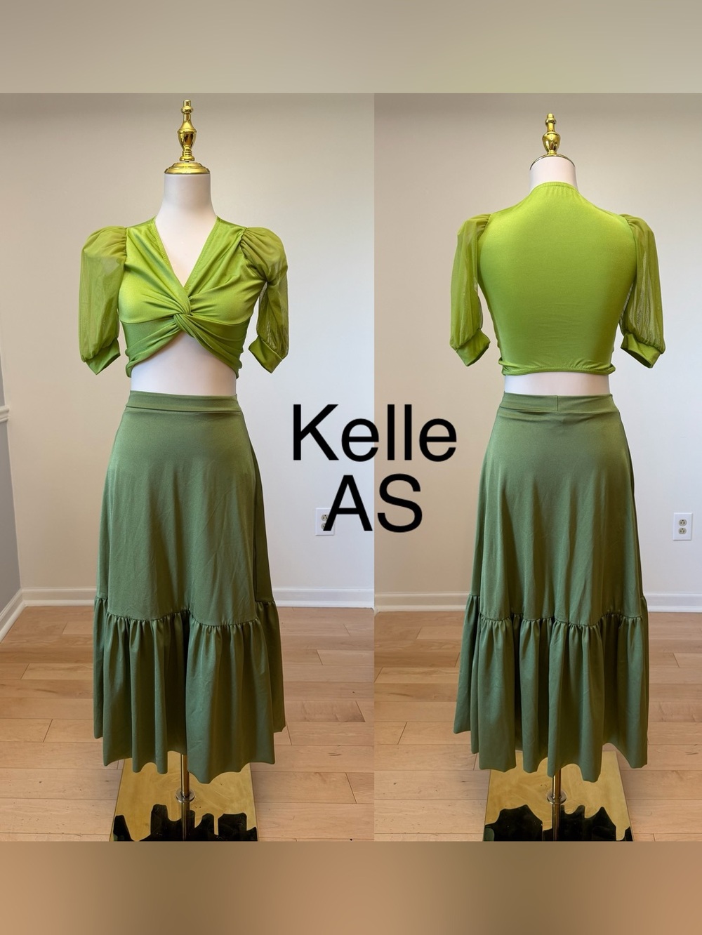 Kelle AS Olive Green costume